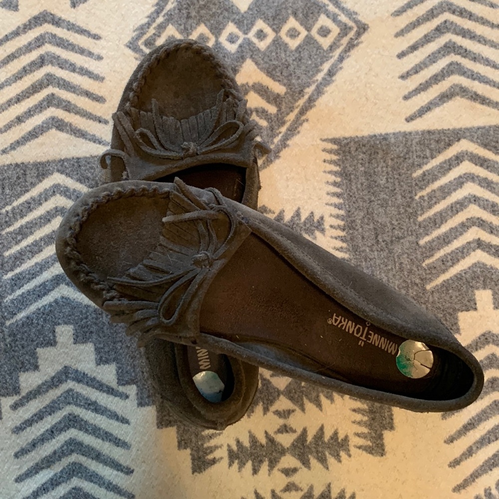 Genuine Minnetonka moccasins